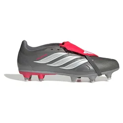 Chaussures De Football Predator League Fold-over Tongue Sg Iron Met / Zero Met / Lucid Red EU 44 2/3