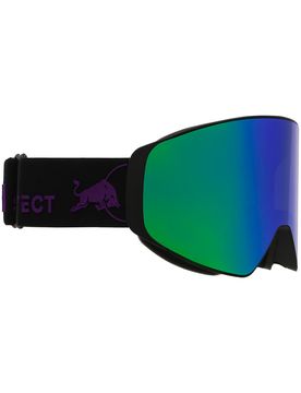 Skibrille mit Ersatzscheibe Jamm Black Smoke With Purple Mirror schwarz