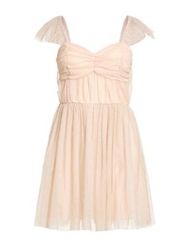 Mini-Kleid Damen Hellrosa S Damen