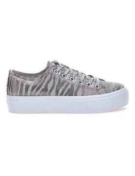 Sneakers W Max 39 Argento zebrato 36