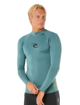 Rash Guard Manches Longues Waves Upf Perf Bluestone XS