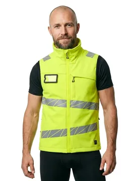 Gilet Coquille Molle High Visibility Yellow 3XL - MASCOT - FashionsVida