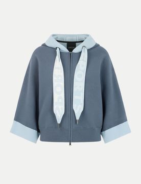 Cain Cardigan mit 3/4 Arm Blau 42