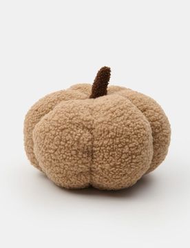 Cuscino decorativo a forma di zucca - caffè