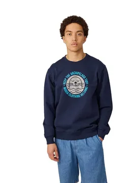 Sweat-shirt Nötö Dark Navy M Homme