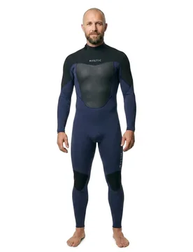 Combinaison Néoprène à Manches Longues Avec Fermeture éclair Dans Le Dos Star Fullsuit 5/3 Mm Navy S - Mystic - FashionsVida