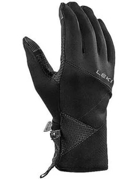 Herren Skihandschuhe Traverse schwarz 10 M - LEKI - FashionsVida
