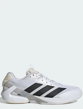 Scarpe da tennis adizero Ubersonic 5 45 1/3 Cloud White / Core Black / Silver Metallic - Adidas - FashionsVida