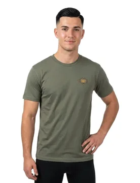 T-shirt à Manches Courtes Iconic Dusty Olive S - Salty Crew - FashionsVida