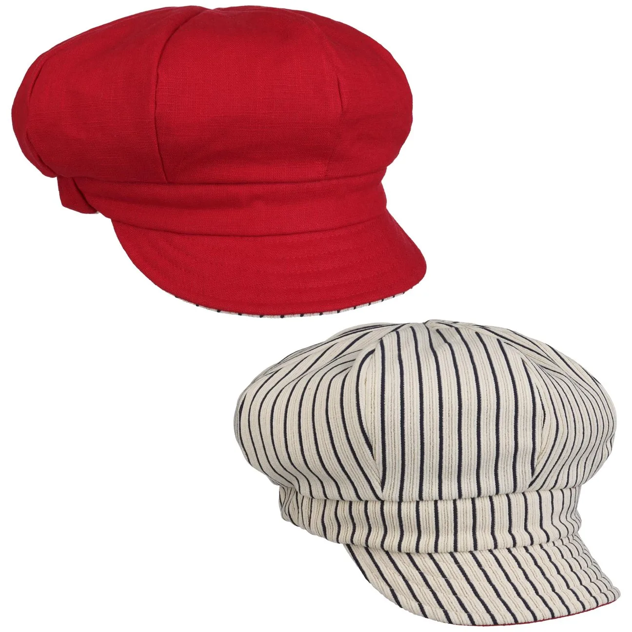Mareva Reversible Cap by - red - Damen - Size: One Size - bedacht - FashionsVida
