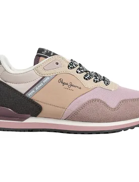 Sneaker London Fame Bleach Pink EU 34 - Pepe jeans - FashionsVida