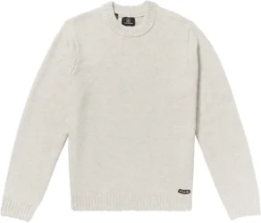 Pull à col rond - Edmonder II Sweater Dirty White en Laine - Taille M - Blanc