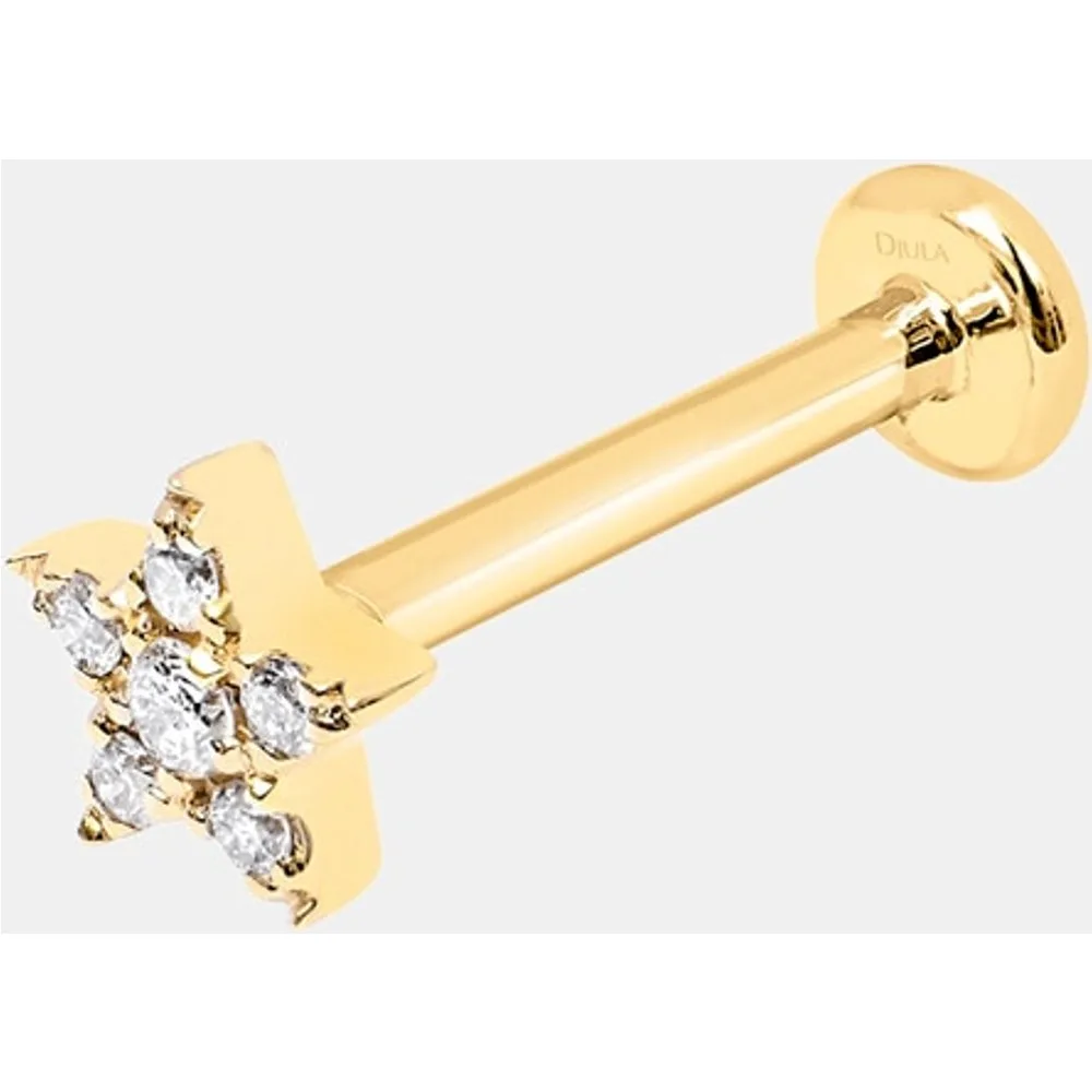 Piercing Magic Touch de oro y diamante - Djula - FashionsVida