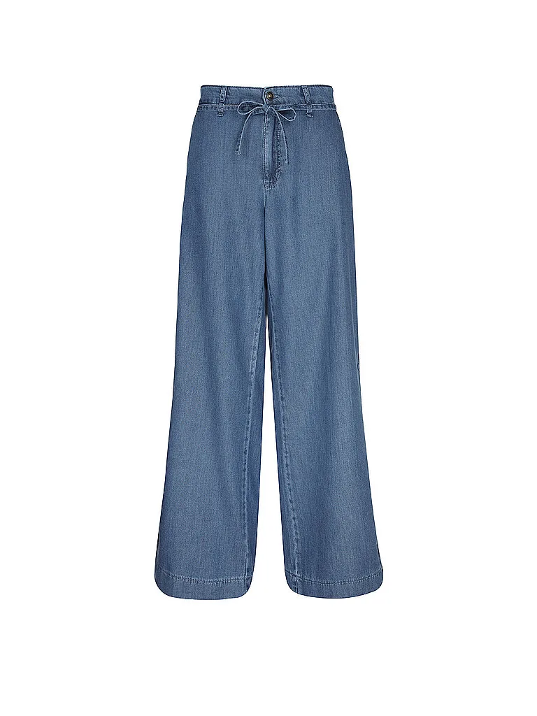 Jeans Wide Leg WENDY bleu 44/L34 - Mac - FashionsVida
