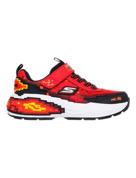 Sneakers da bambino rosse pixel MEGA CRAFT 4K 28