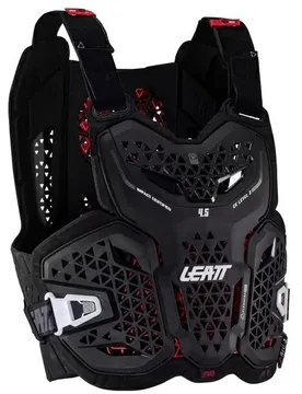 Pettorina Moto Cross CHEST PROTECTOR 4.5 EVO Nero taglia 2XL - Leatt - FashionsVida