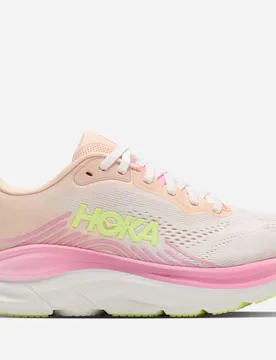 Women's Clifton 11 Road Running Shoes in Tangerine Glow/White, Size 6 - HOKA - FashionsVida