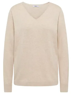 NOS_Basic V-Neck Pullover female