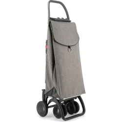 Carro de la compra EcoPep 4 Ruedas 2 Giratorias Plegable