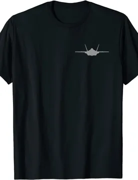 F-35 A JSF Lightning II Aircraft Silhouette and Tri View Men T-Shirt Short Sleeve Casual 100% Cotton O-Neck Summer Shirt - Aliexpress - FashionsVida