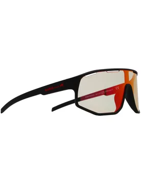 Photochromatische / Selbsttönende Sonnenbrille Dash Pro Black/Photochromic With Red Mirror schwarz - Red Bull Spect Eyewear - FashionsVida