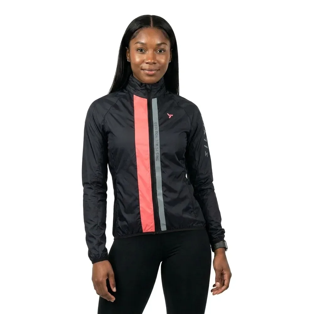 Giacca Wj2235 Gela Black / Coral - SILVINI - FashionsVida