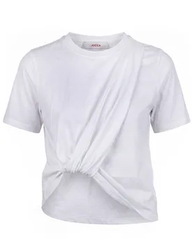 Jucca - T-shirt - 471724 - Bianco - Jucca - FashionsVida