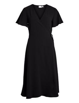 VILA Vestido 'Lovie' negro