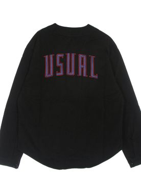 Camicia Manica Lunga Uomo Home Run L/s Shirt Black