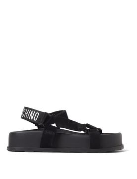 Moschino Sandalo Logo Basso