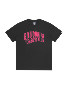 Arch Logo T-Shirt - Black/Pink Logo