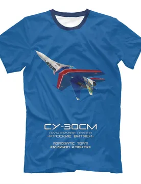 Su-30SM Russian Knights Men T-shirt Russian Army Air Force Adult O-neck Cotton T-shirt In Summer Size S-3XL - Aliexpress - FashionsVida