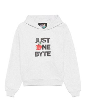Solo una felpa con cappuccio di cotone byte