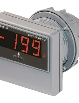 Dc Digital Ammeter Grey One Size unisex - Blue Sea Systems - FashionsVida