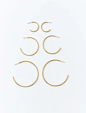 Sfera - Set 3 aros metal - Sfera - FashionsVida