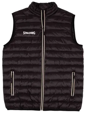 Spalding Gilet Padded Black S Homme