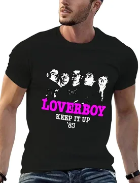 Loverboy keep it up 83 T-Shirt t shirts with prints g man t shirts for men man t shirt summer T-shirt - Aliexpress - FashionsVida