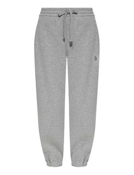 Pantaloni della tuta in cotone con logo