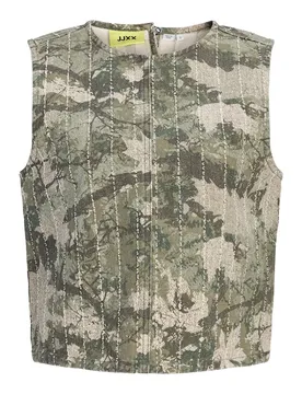 Canotta Mabel Sille Aop Jjxx Dusky Green / Forrest S