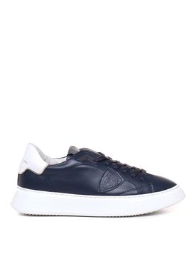 Sneakers Temple Con Applicazione Logo