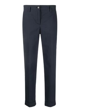 Pantaloni cropped a gamba dritta di Parosh