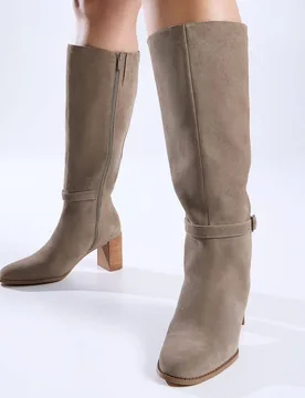 Women's Valora Boots in Stone Size: 7 - Stone - Size: 7 - Vionic - FashionsVida