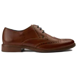 Mens Andy Shoes - Tan Leather - Size Uk 11