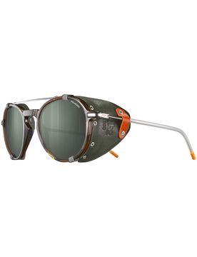 Sonnenbrille Legacy Marron/Kaki/Orange Spectron 3 Polarized aus Leder Khaki