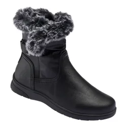 Winterstiefel mit Leder"Tatjana" schwarz 39 Damen