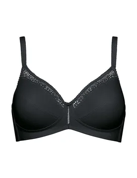 Reggiseno senza ferretto COTTON BEAUTY N black nero 95D - Triumph - FashionsVida