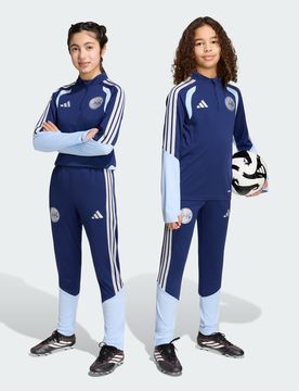 Pantaloni da allenamento Tiro26 Ajax Amsterdam 26/27 per bambini e bambine 7-8A Night Sky / Glow Blue