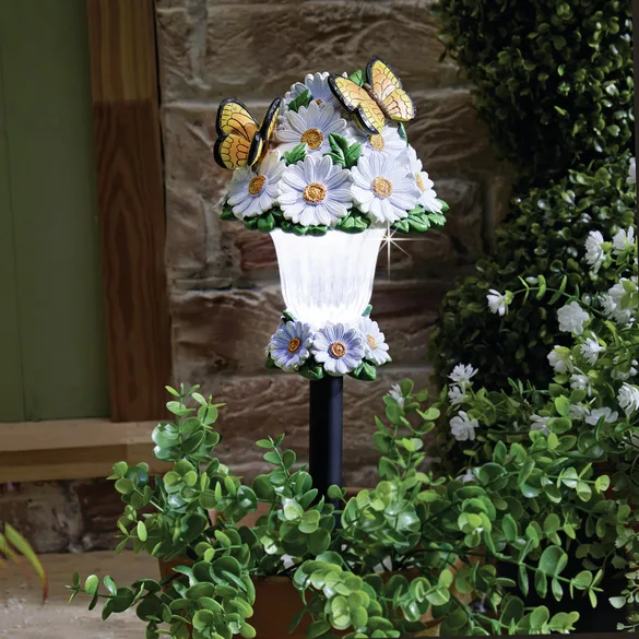 Solarstecker "Schmetterling & Blüten" - Gainsborough - FashionsVida
