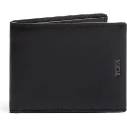Cartera con bolsillo para monedas Global Nassau de piel