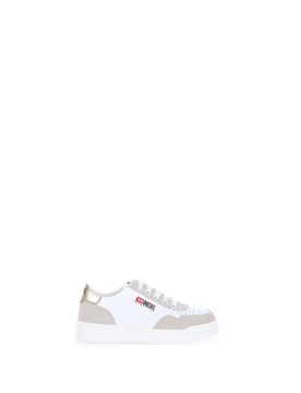 Sneakers con inserti BIANCO 40